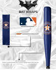 MLB Houston Astros Bat Wrap For Composite & Wood Bat - Bat Wraps