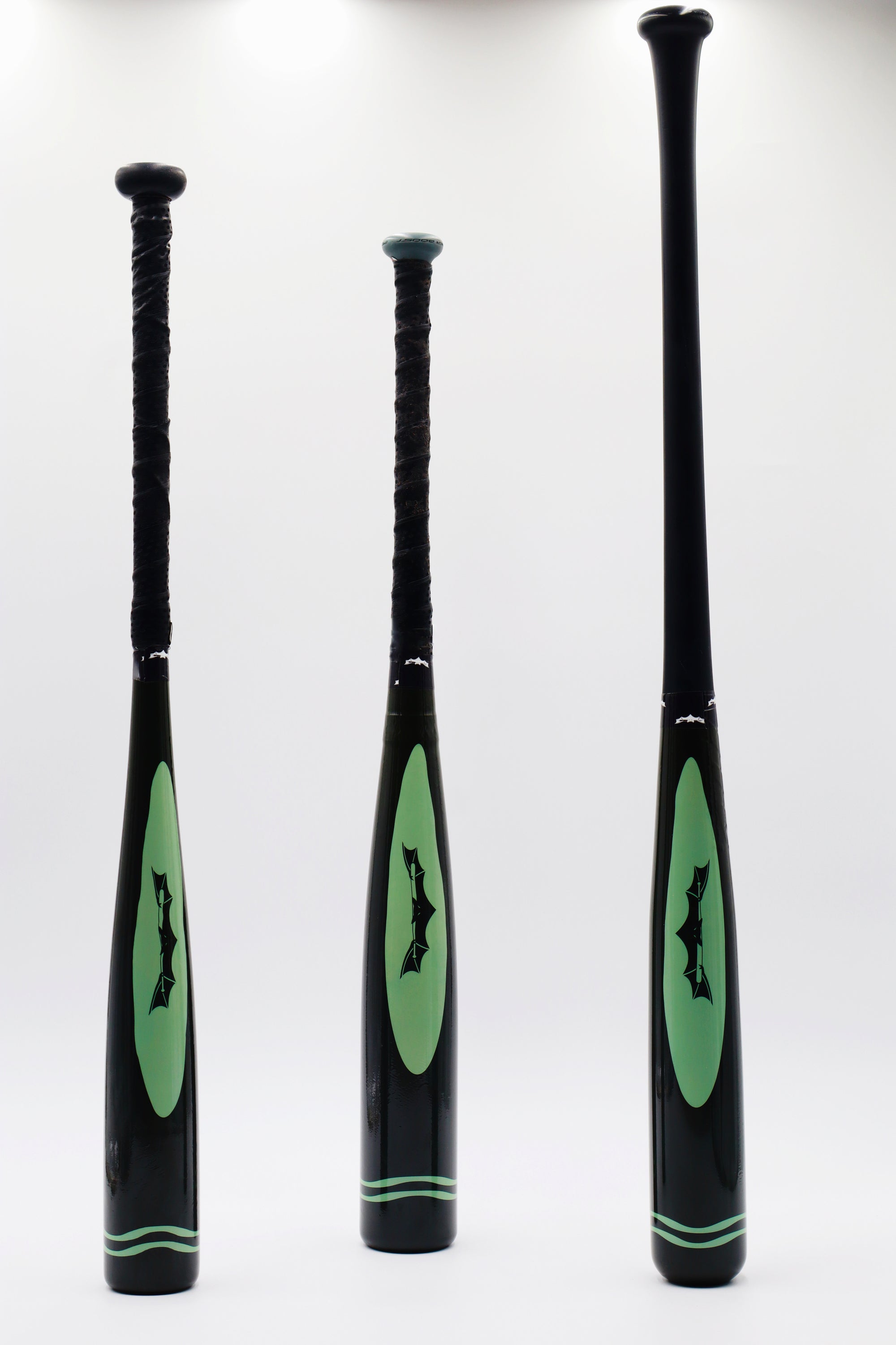 Black | Sage Vibe Crayon Bat Wrap For Composite, Wood , Alloy & Whiffle Bats - Bat Wraps