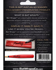 MLB Los Angeles Angels Bat Wrap For Composite & Wood Bat - Bat Wraps