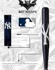 MLB New York Yankees Bat Wrap For Composite & Wood Bat - Bat Wraps