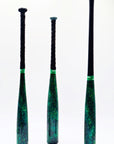 Green Galaxy Bat Wrap For Composite, Wood , Alloy & Whiffle Bats - Bat Wraps