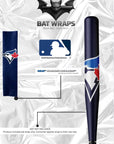 MLB Toronto Blue Jays Bat Wrap For Composite & Wood Bat - Bat Wraps