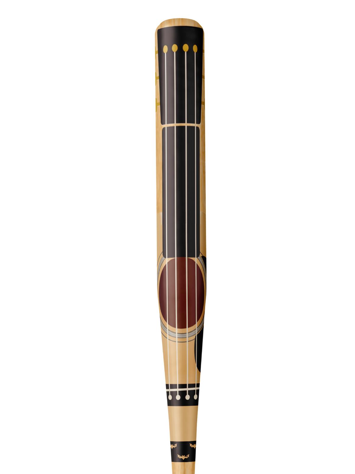 Guitar Bat Wrap For Composite, Wood , Alloy & Whiffle Bats - Bat Wraps