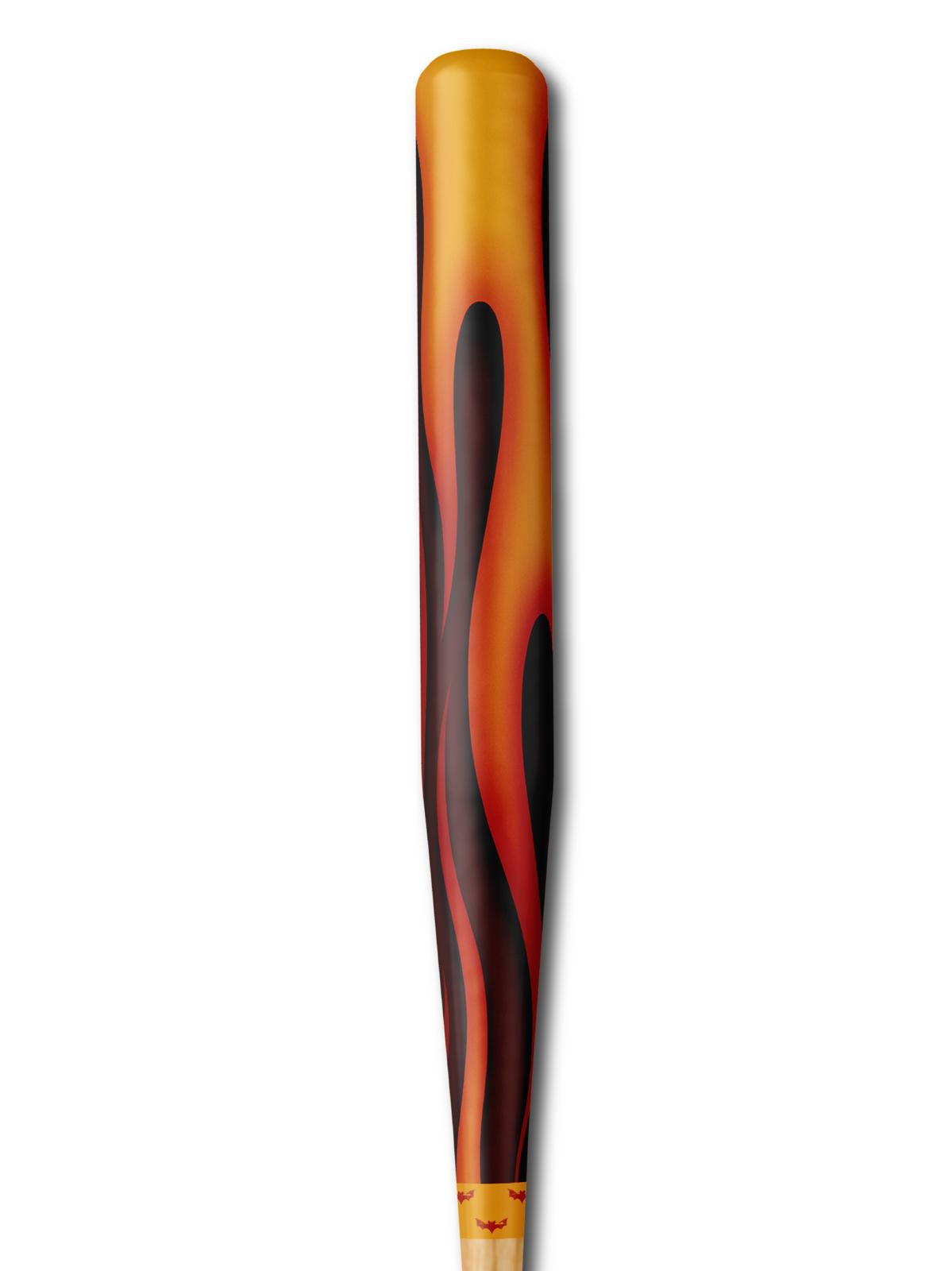 Hot-Rod Flames Wrap For Composite, Wood , Alloy & Whiffle Bats - Bat Wraps