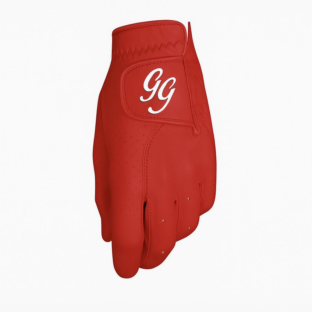 Red GG Golf Glove