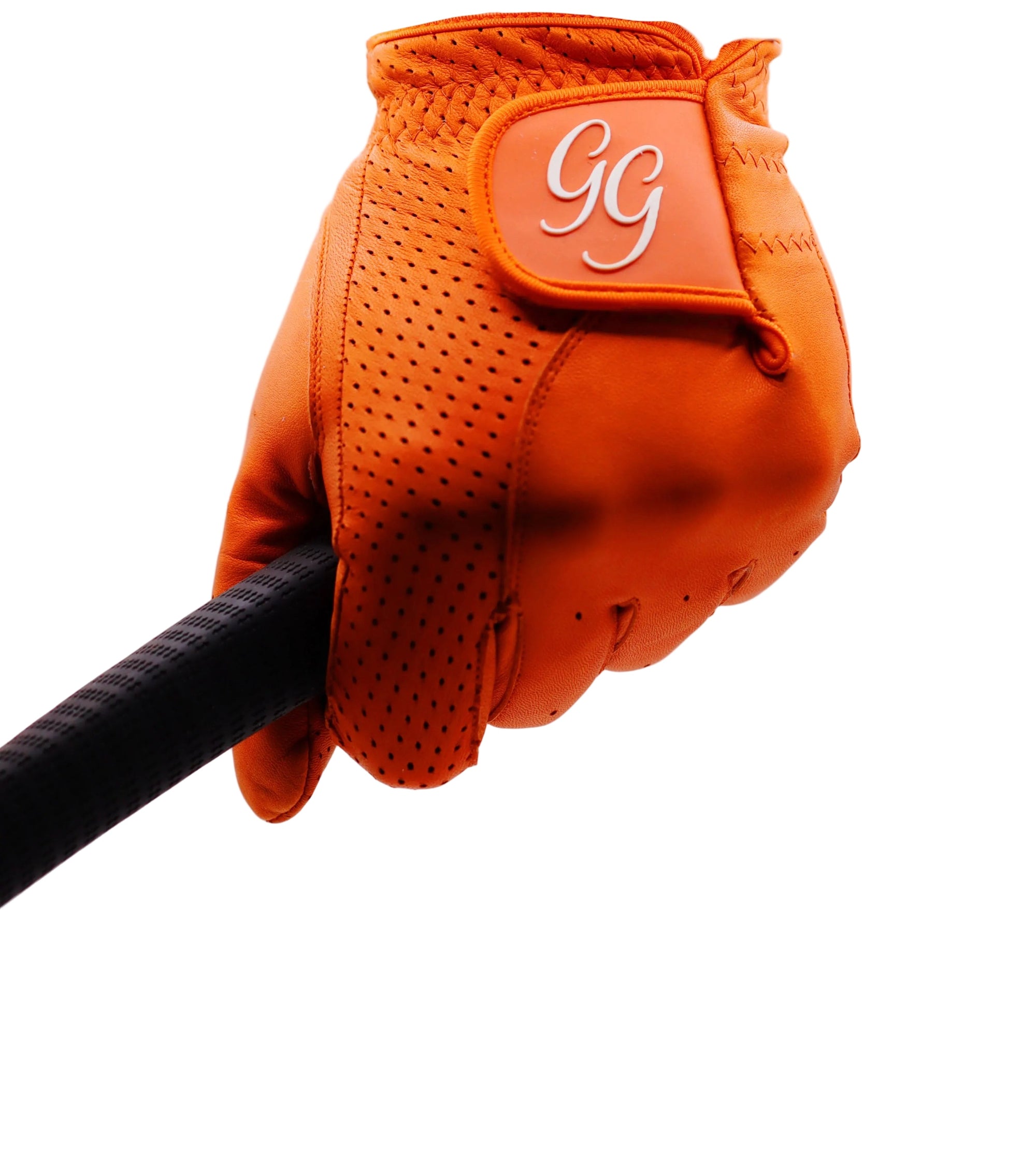 Orange GG Golf Glove