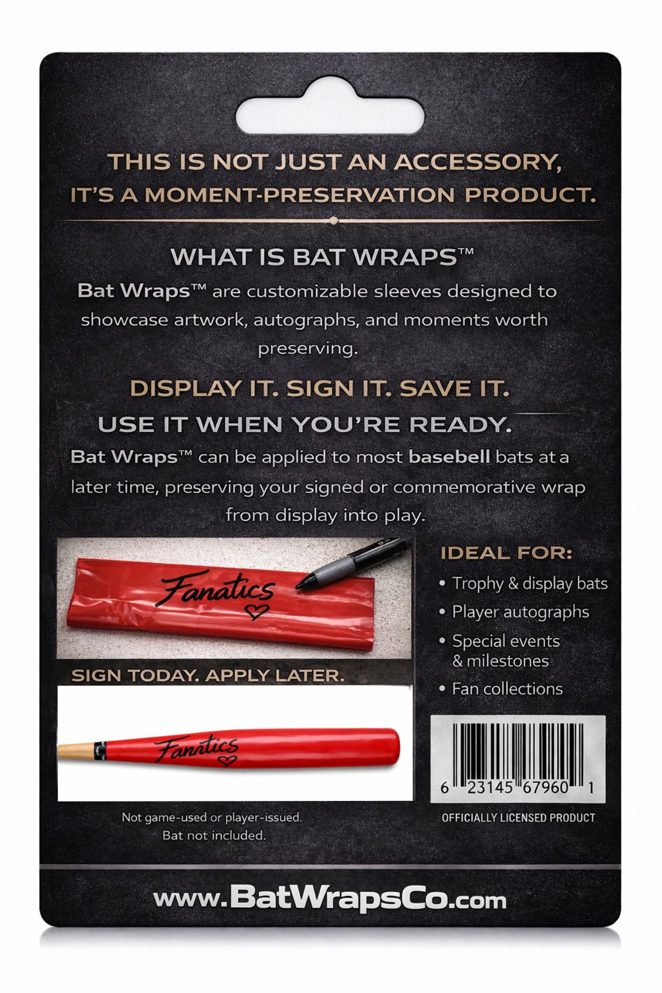 MLB Miami Marlins Bat Wrap For Composite &amp; Wood Bat - Bat Wraps