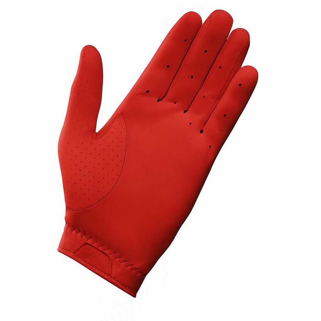 Red GG Golf Glove