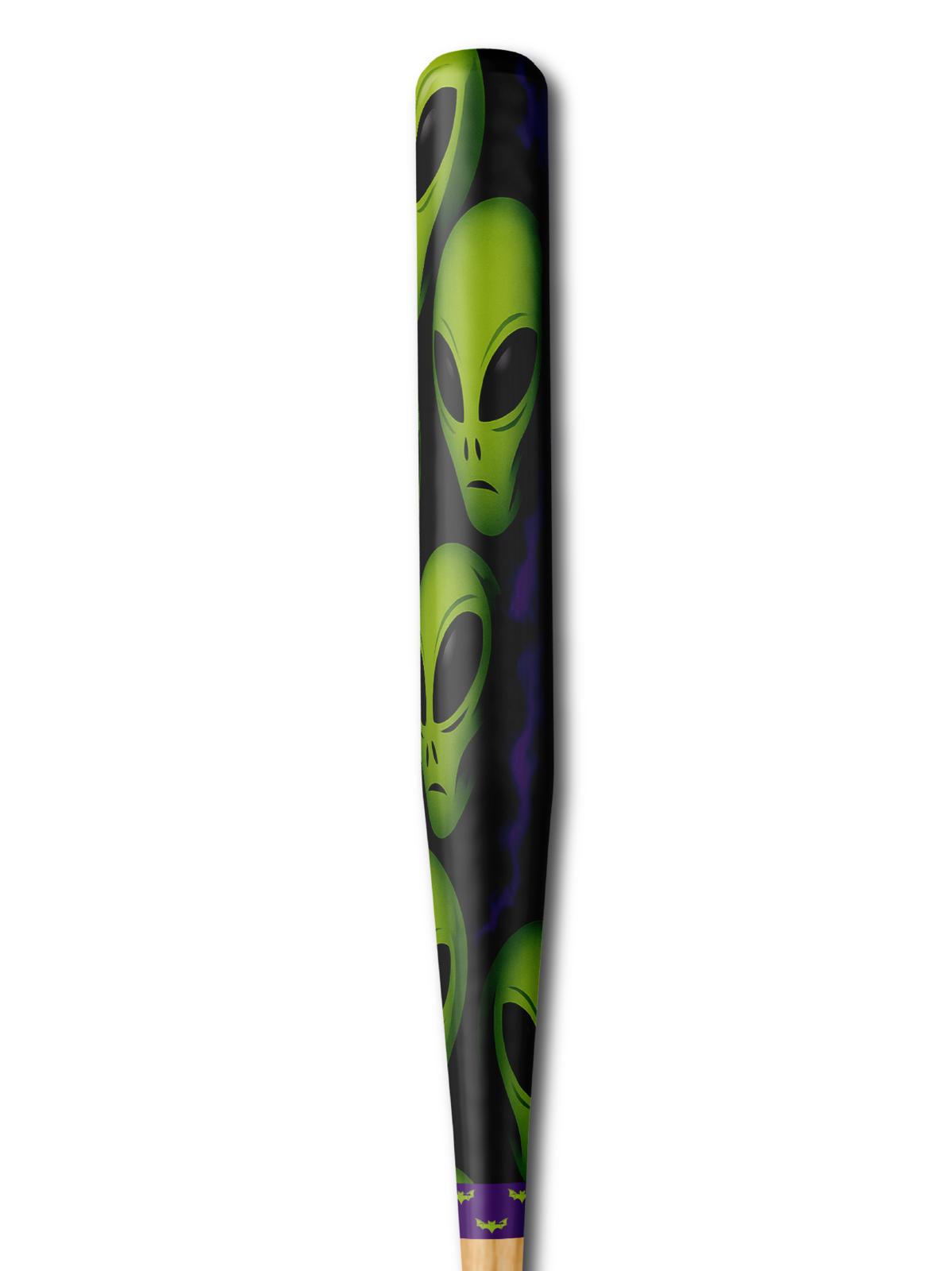 Alien Bat Wrap For Composite, Wood , Alloy & Whiffle Bats - Bat Wraps