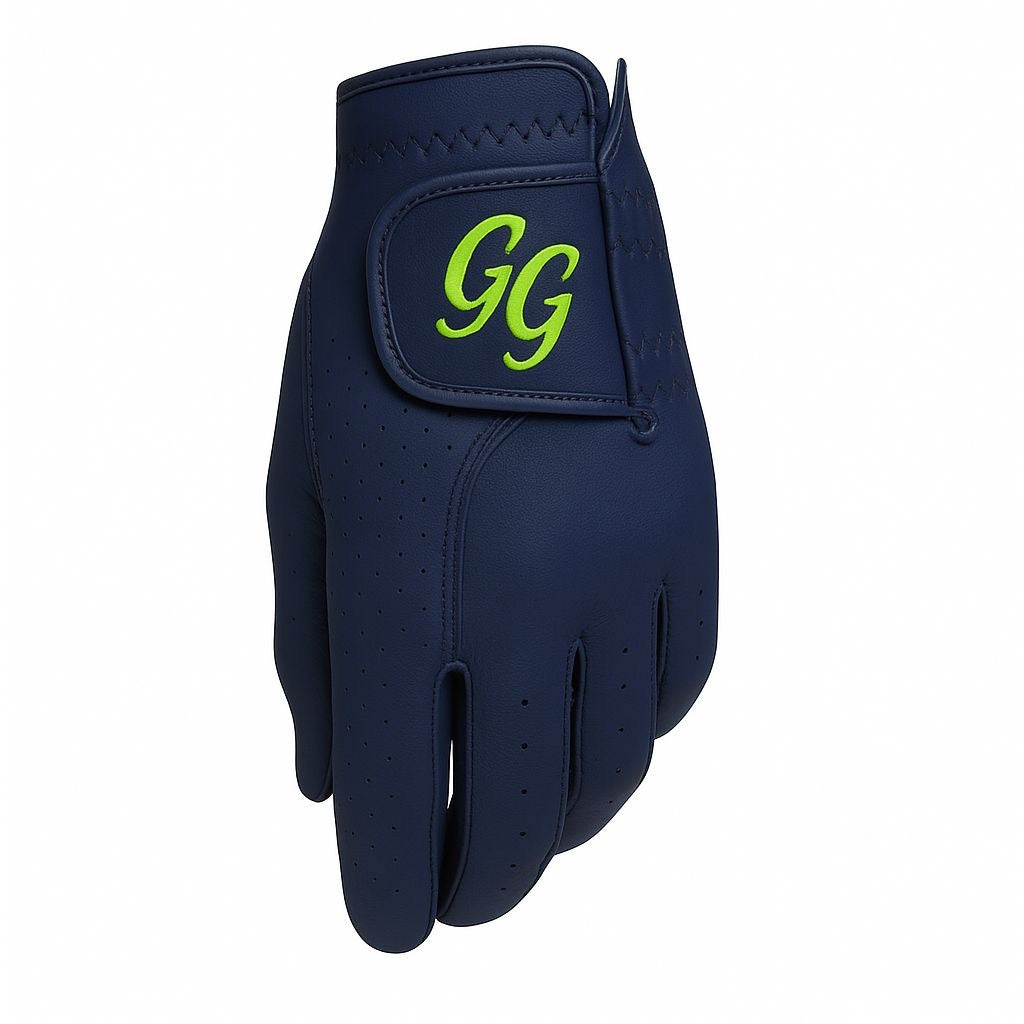 Navy GG Golf Glove