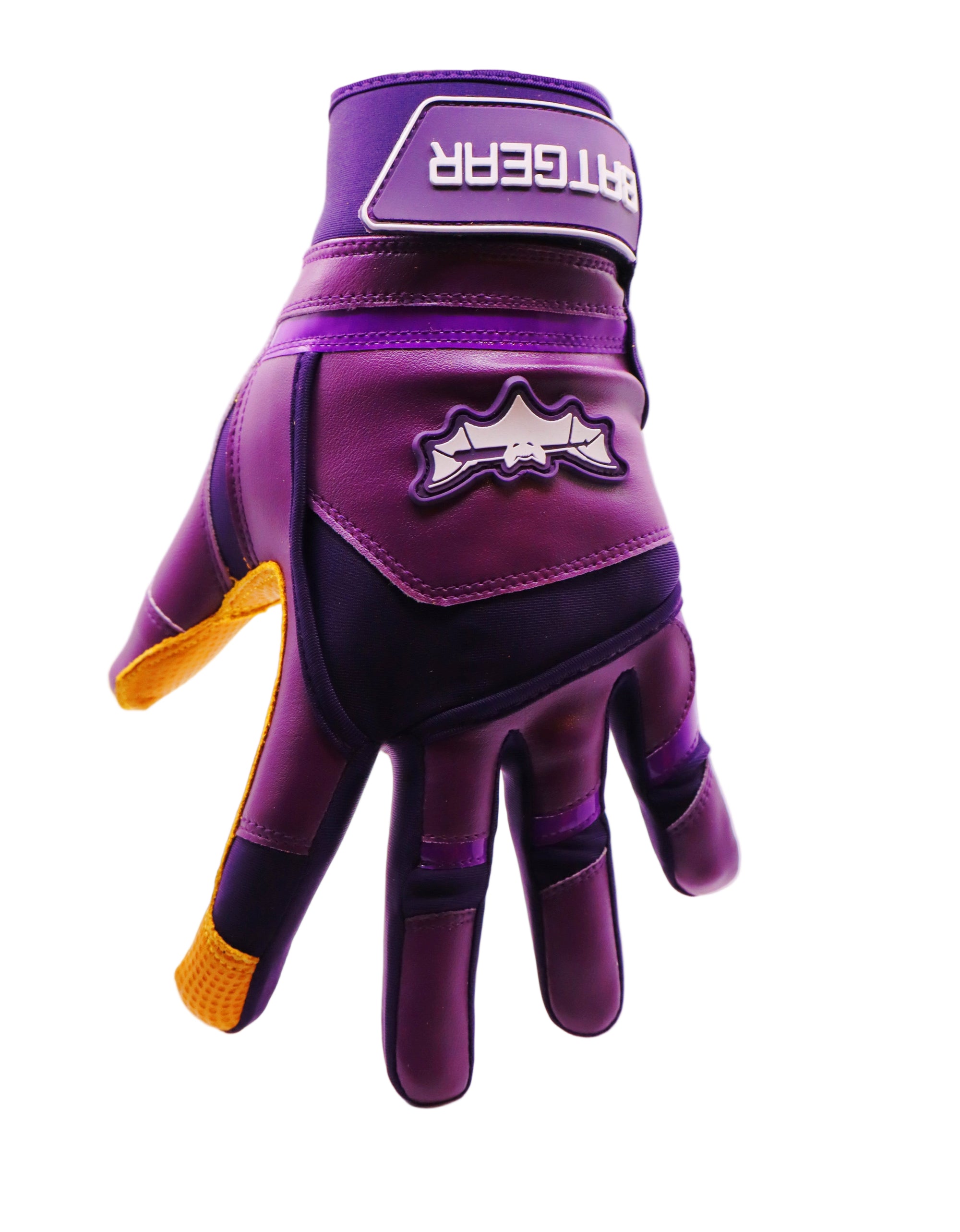Bat Gear Purple Jelly Color Rush Batting Glove - Bat Wraps