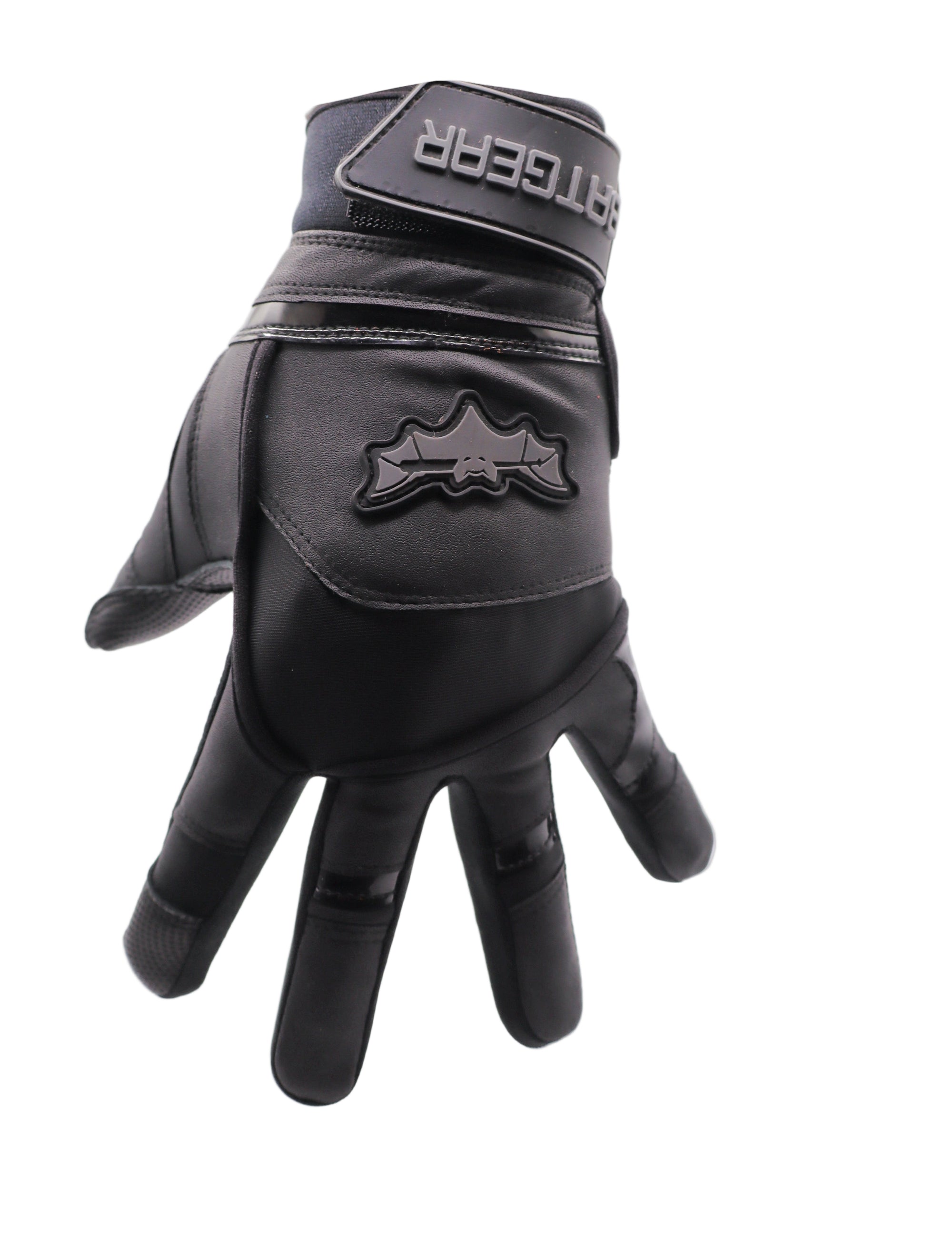 Bat Gear Carbon Black Color Rush Batting Glove - Bat Wraps