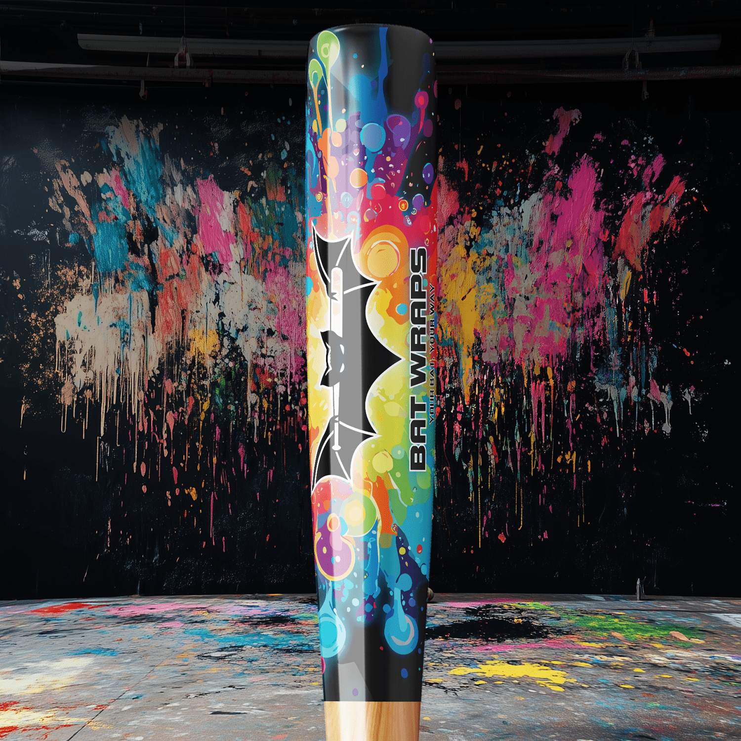 Paint Splatter Bat Wrap - Bat Wraps