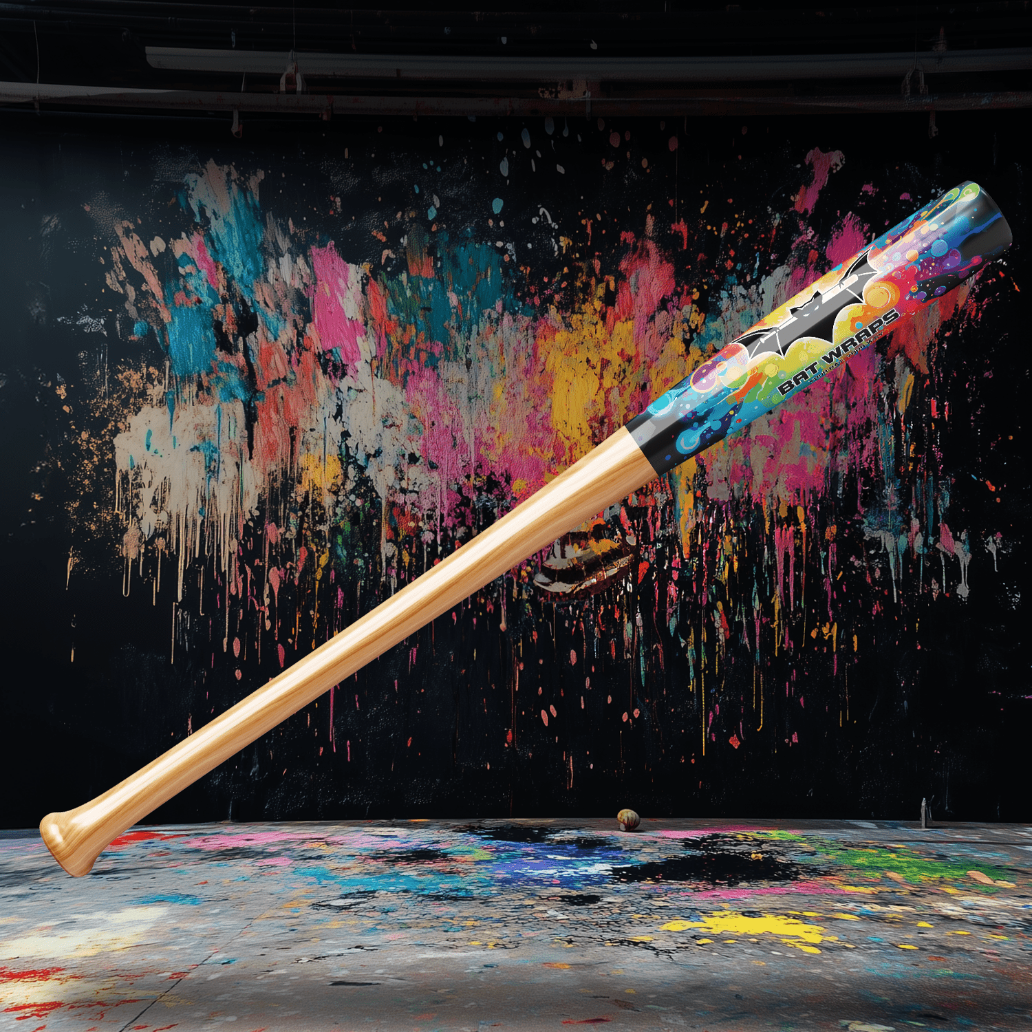 Paint Splatter Bat Wrap - Bat Wraps