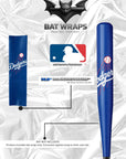 MLB Los Angeles Dodgers Bat Wrap For Composite & Wood Bat - Bat Wraps
