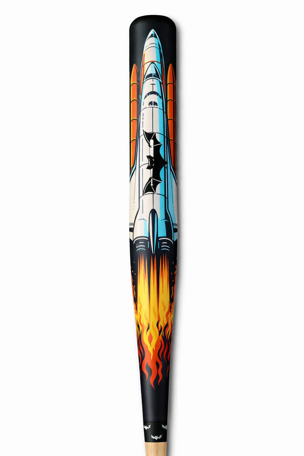 Chain Wrapped Bat Rocketship Bat Wrap For Composite, Wood , Alloy & Whiffle Bats