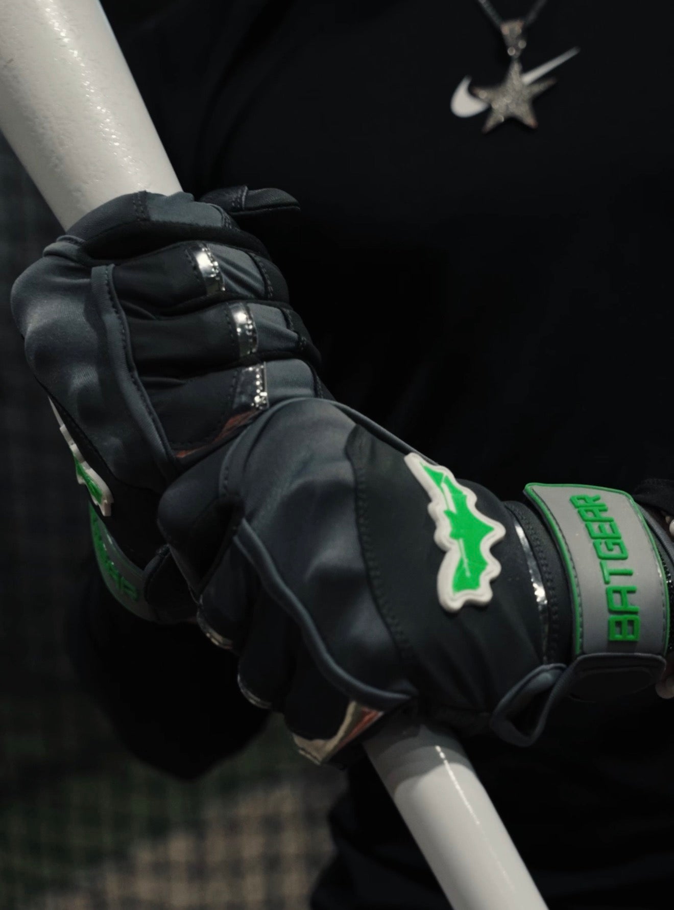Chrome Venom Batting Glove - Bat Wraps