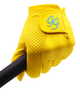 Yellow GG Golf Glove