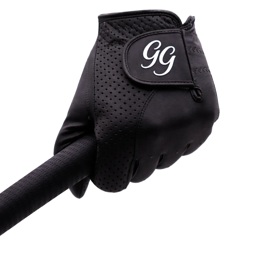 Black GG Golf Glove