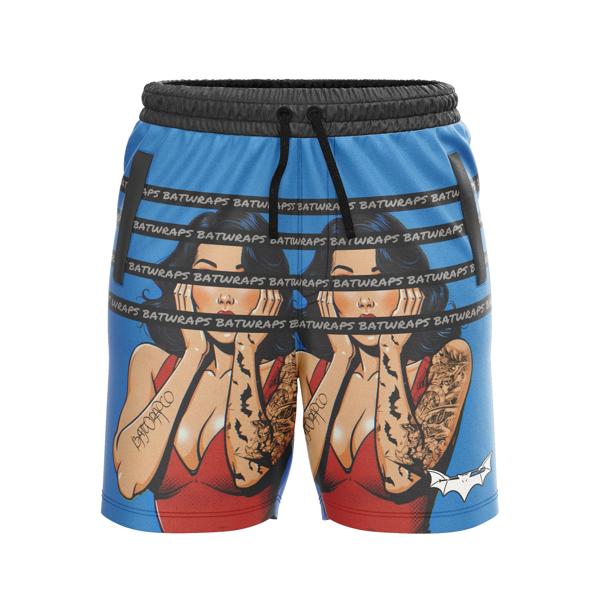Tattoo Obsession Shorts - Bat Wraps