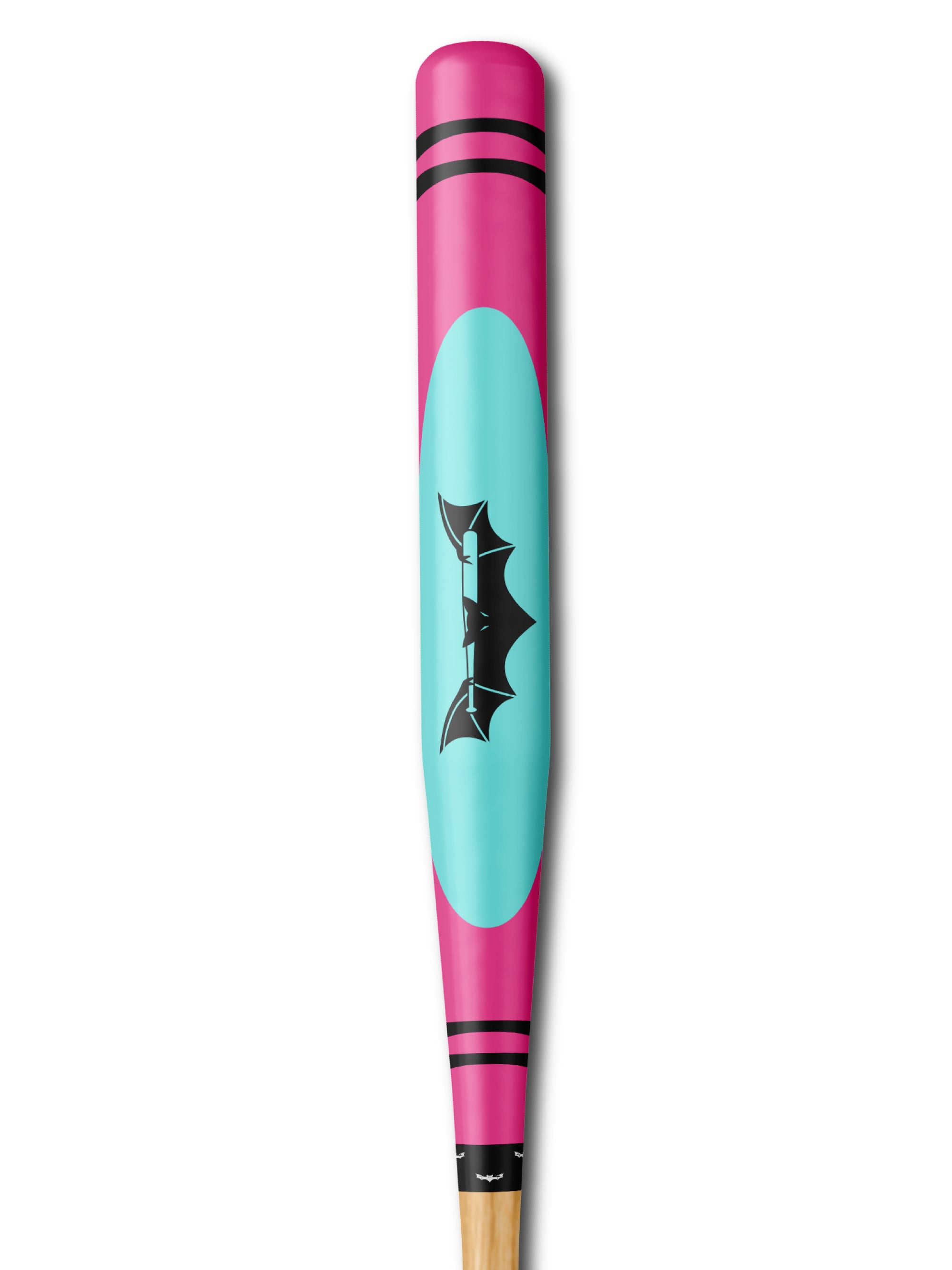 Pink | Baby Blue Vibe Crayon Bat Wrap - Bat Wraps