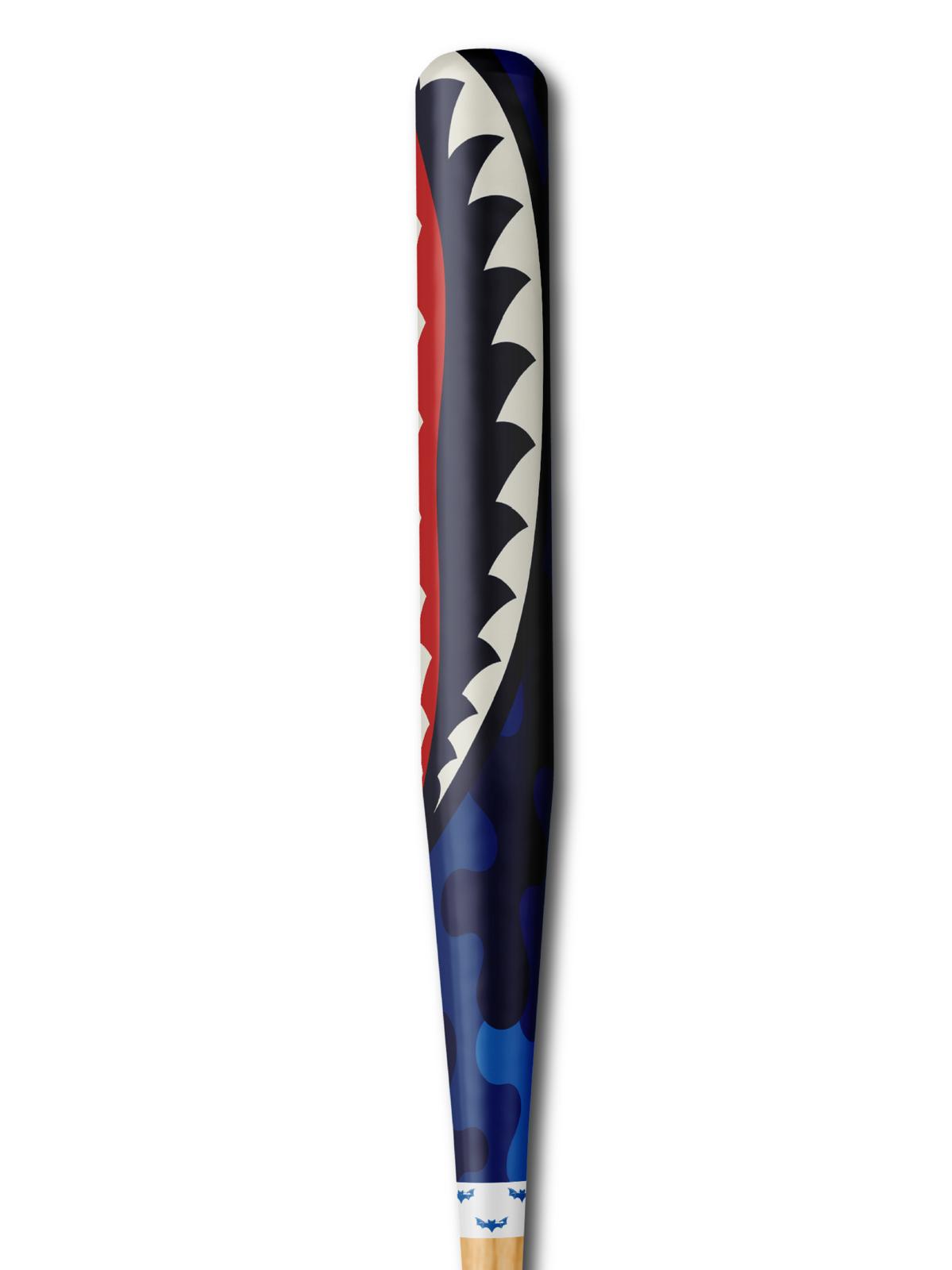 Blue Bomber Bat Wrap For Composite, Wood , Alloy & Whiffle Bats - Bat Wraps
