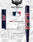 MLB Boston Red Sox Bat Wrap For Composite & Wood Bat - Bat Wraps