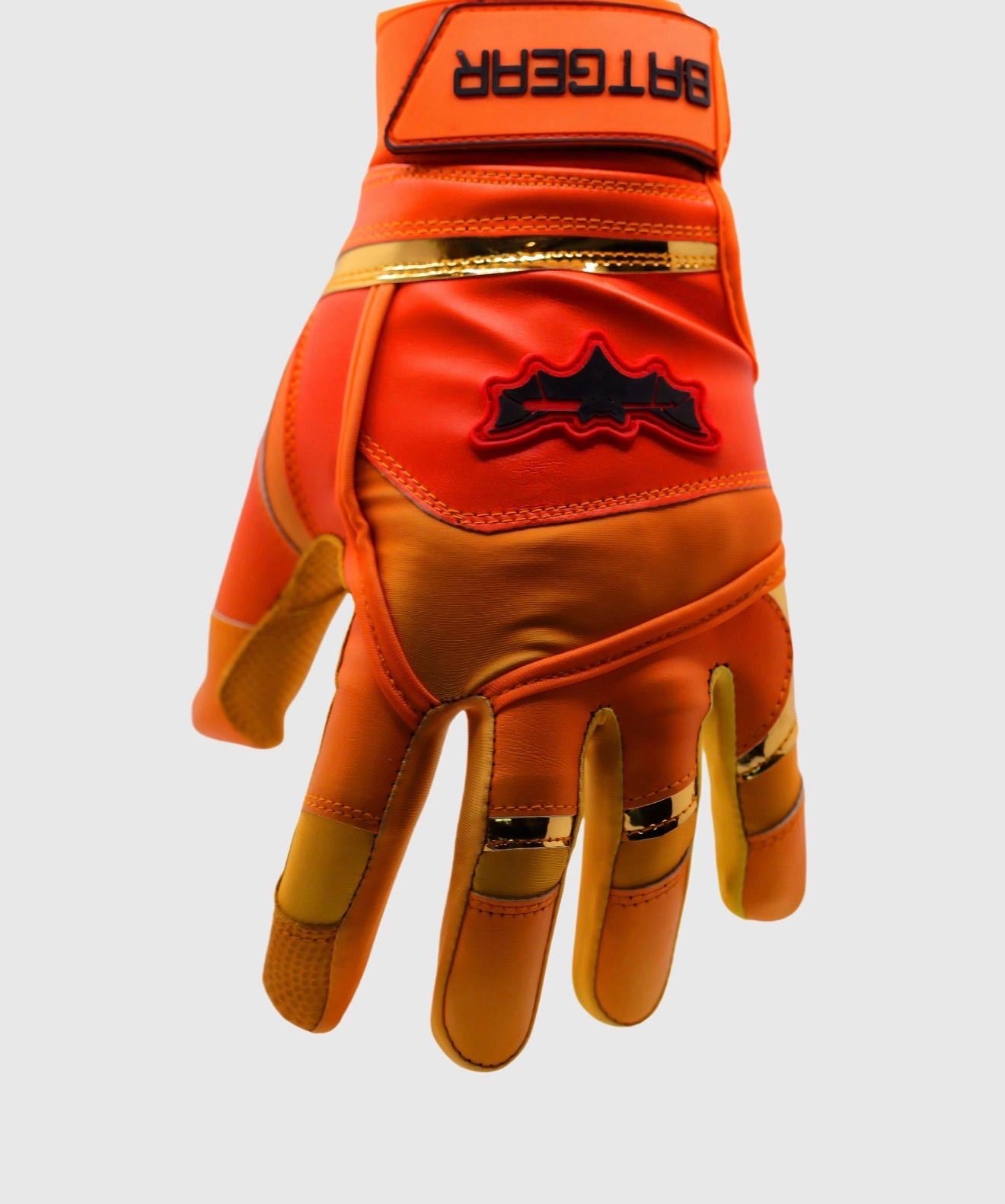 Orange Sunset Batting Glove - Bat Wraps