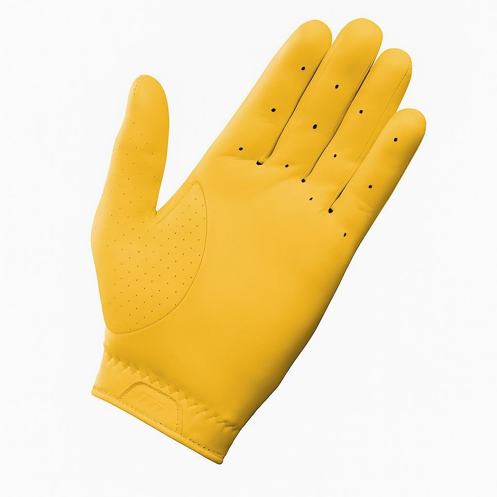 Yellow GG Golf Glove