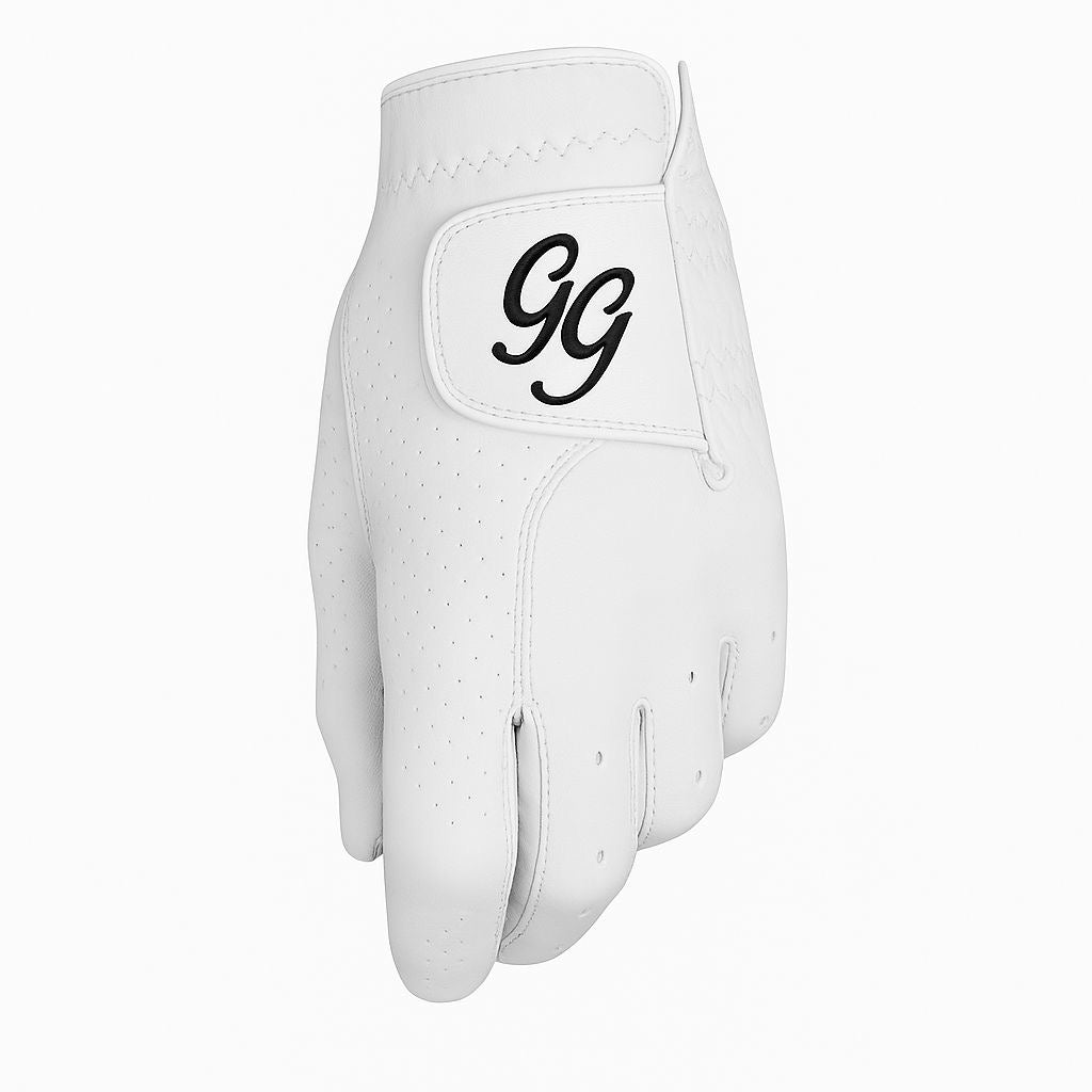 White GG Golf Glove