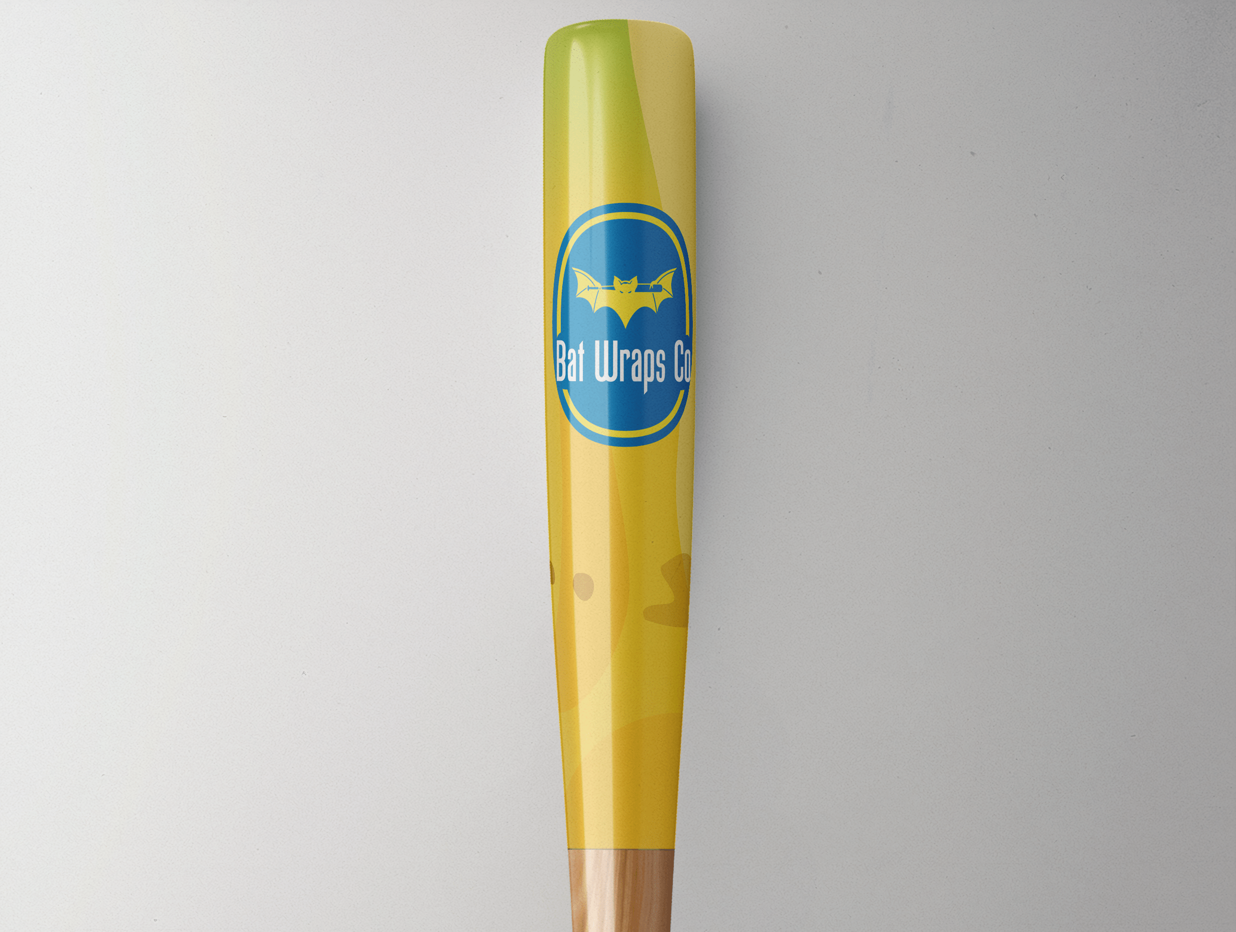 Banana Bat Wrap For Composite, Wood , Alloy & Whiffle Bats