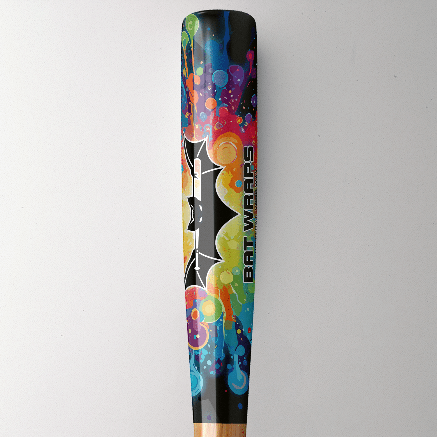 Paint Splatter Bat Wrap