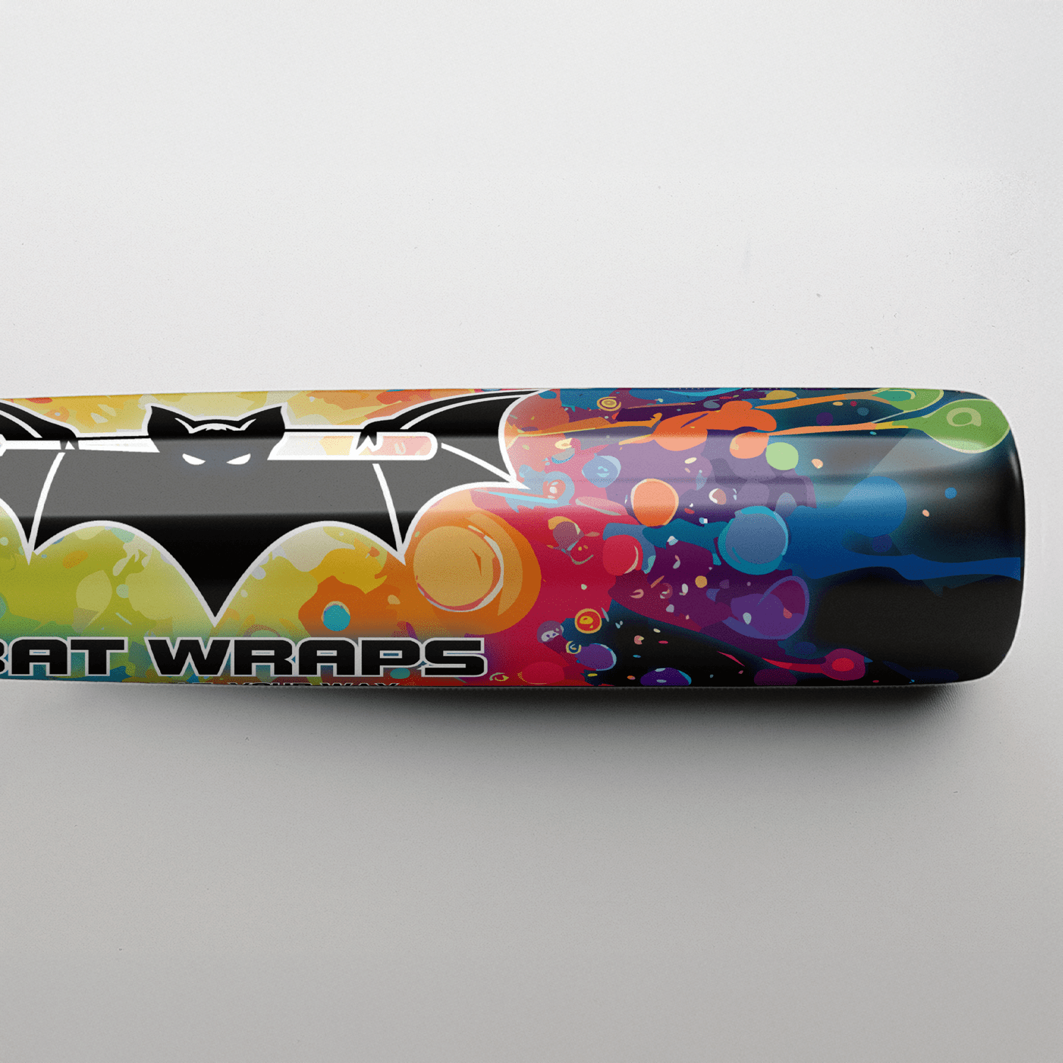 Paint Splatter Bat Wrap